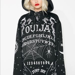 Ouija DOLLSKILL supernatural being hoodie NWT
